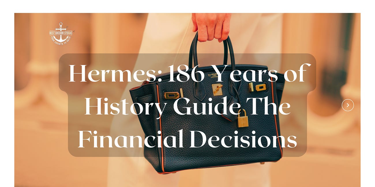 Hermes: 186 Years of History Guide The Financial Decisions
