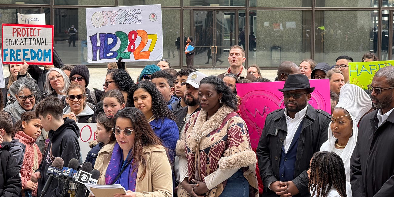 Chicago parents rally against bill targeting homeschoolers