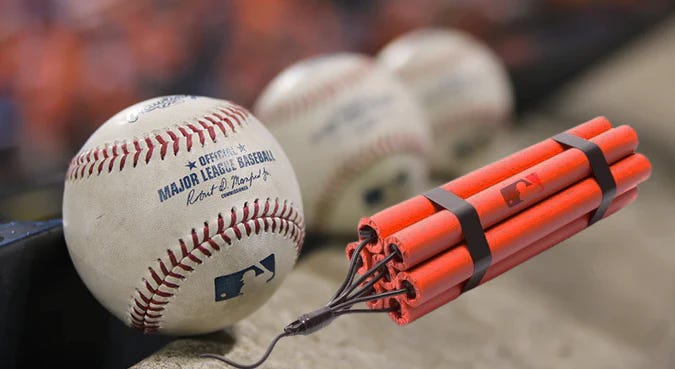 Fireworks Shortage Forces MLB to Use Dynamite for Fourth of July Festivities