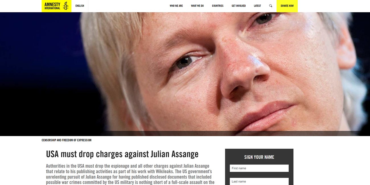 A Little Reminder: Julian Assange Is Still Rotting in Prison