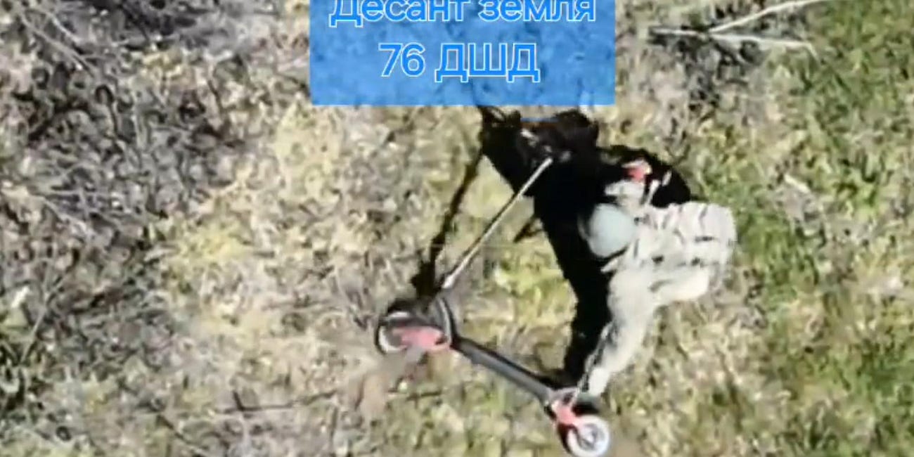 The Russian 76th Guards Air Assault Division Used to Be Elite. Now Its Troops Ride on Electric Scooters.
