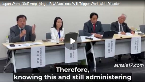 Leading Japanese Experts Warn: 'Self-Amplifying mRNA Vaccines' Will Trigger Worldwide Disaster