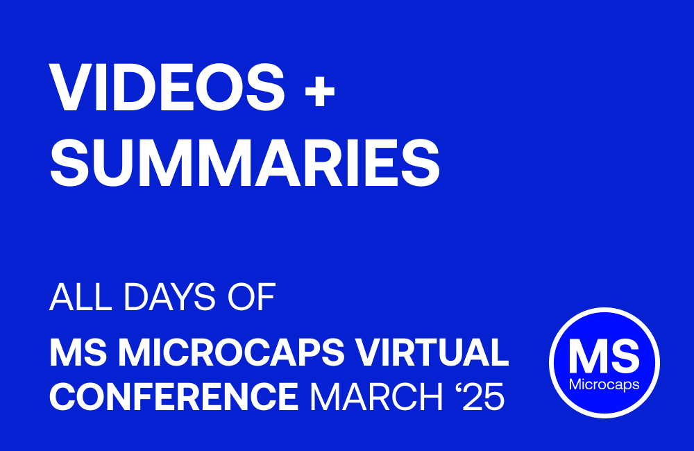 MS Microcaps Conference comprehensive summary: HQI, MRAI, BOF, ACCS, USAQ, LAKE, INX.V, IEHC, CCEL, FPAY, TGEN, MIND, DAIO, BLM.V, QUIK, TSSI, BRM.V, FTG.TO, FSI, KLNG