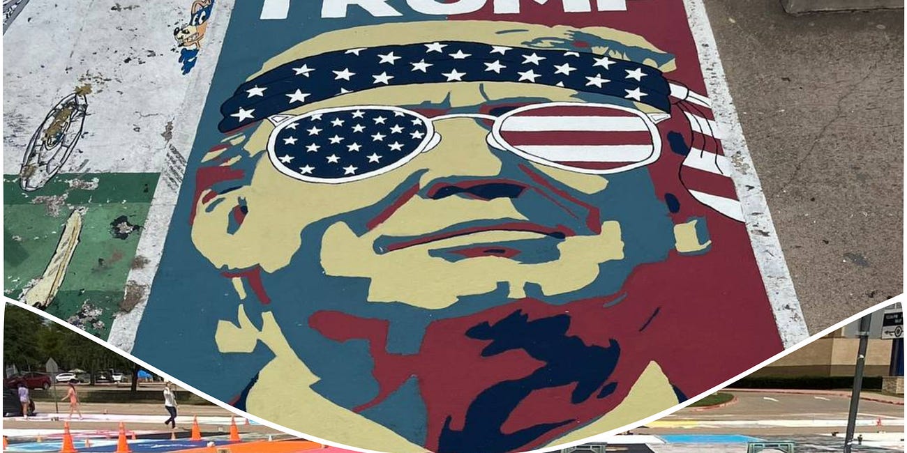 School Bans Trump Artwork