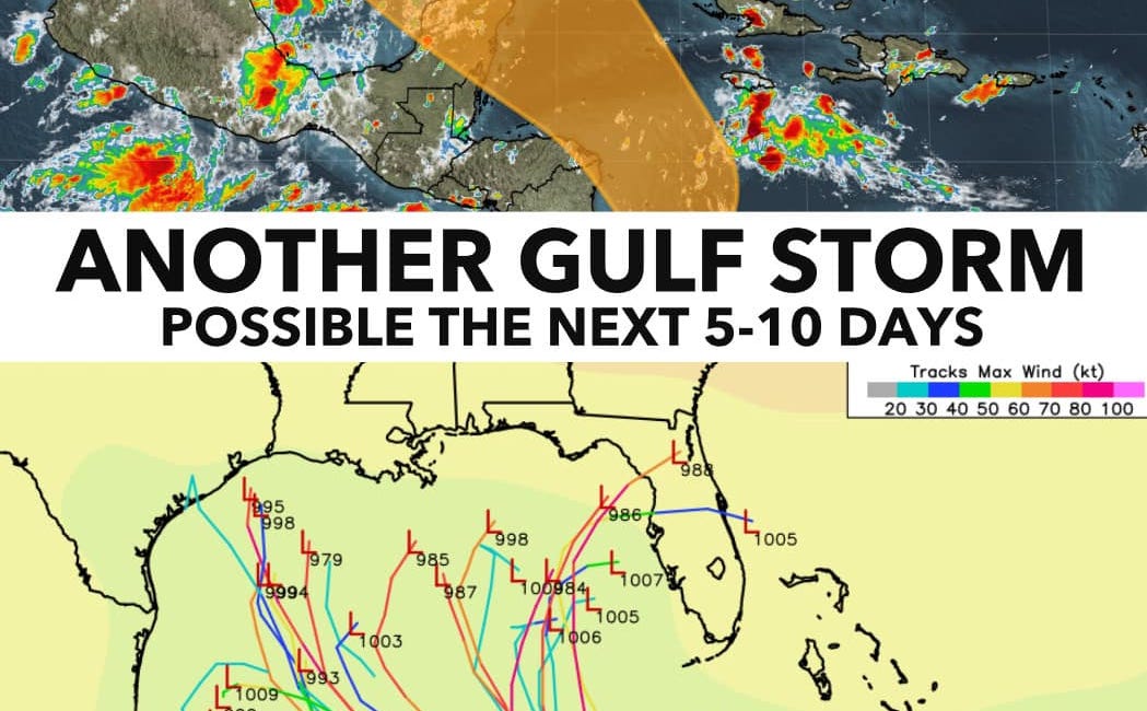 Potential Storm Brewing in Gulf: Models Suggest Possible Impact in Coming Days