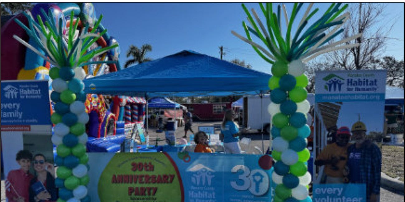 Habitat for Humanity Celebrates 30 Years of Building Homes and Hope in Manatee County