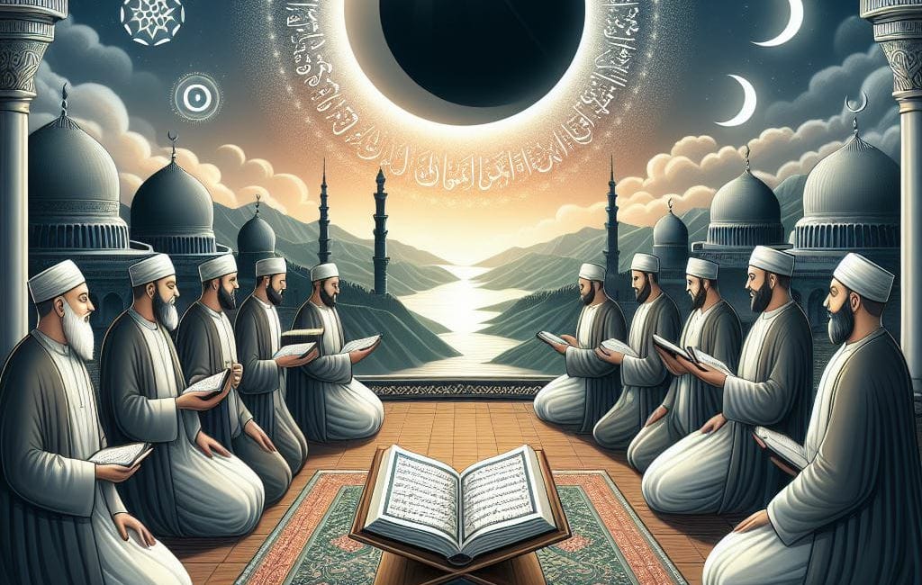 Esoteric Eclipse: Imam's Enemies Obstructing the Sun