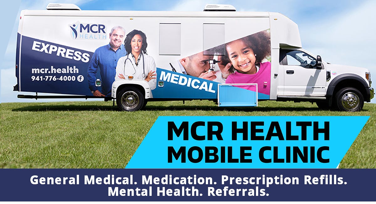 MCR Health to Offer Free Medical Services at Rubonia Community Center on October 1