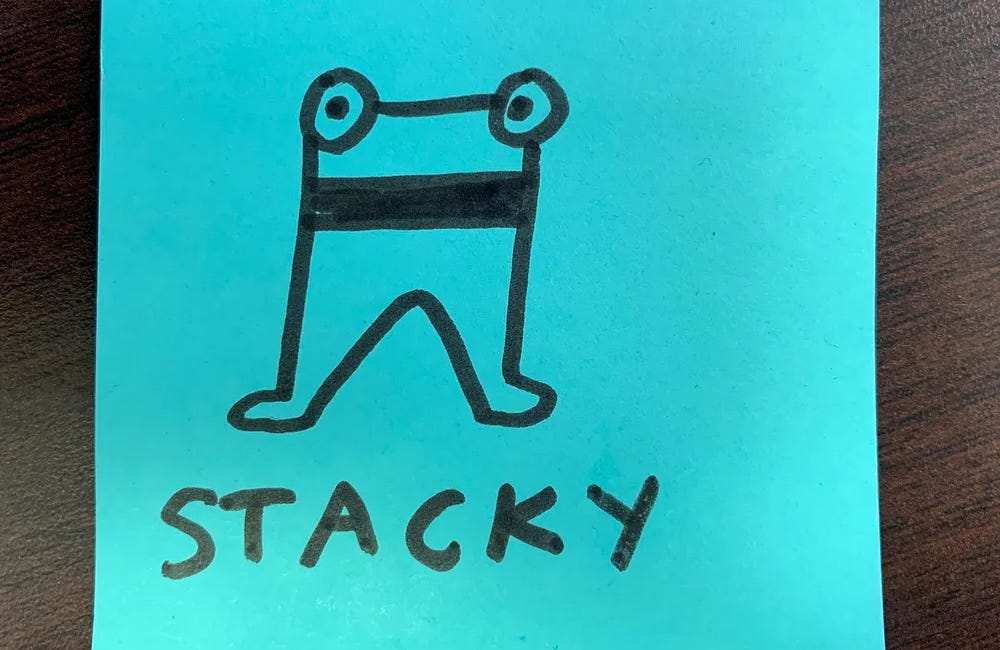 On the Origin of Stacky