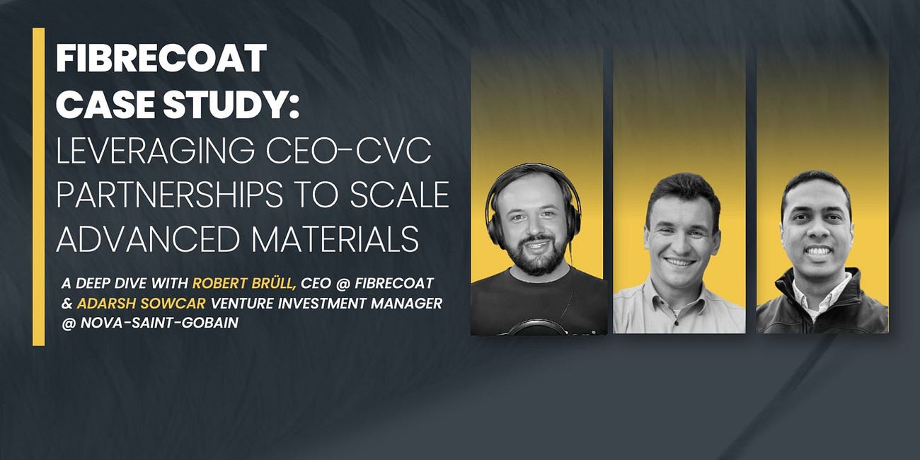 FibreCoat Case Study: Leveraging CEO-CVC Partnerships to Scale Advanced Materials | The Scenarionist