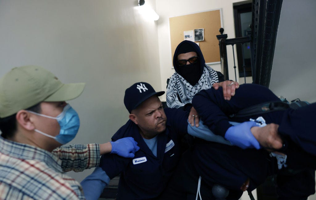 ‘Reminiscent of the KKK’: Columbia Janitors Sue Protesters Who Took Over Hamilton Hall