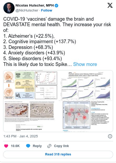 Study of 9 Million Exposes DEVASTATING Neurological Damage Surge Among Covid-Vaccinated