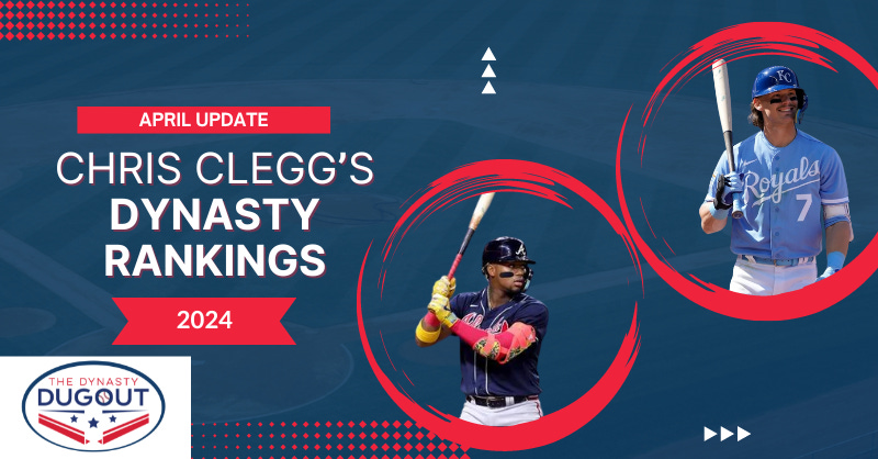 2024 Dynasty Fantasy Baseball Rankings: April/May Top 500