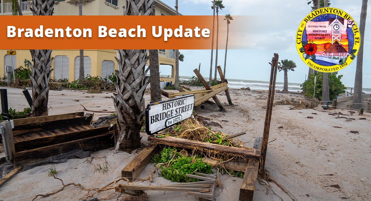 New Access Guidelines Announced for Bradenton Beach Following Storm