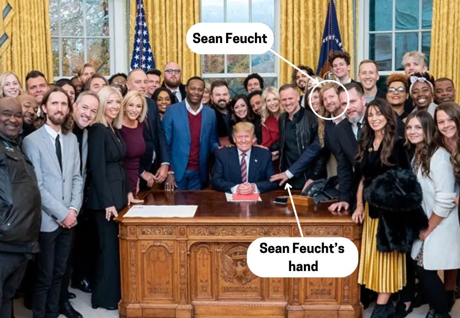 Christian Nationalist Leader Sean Feucht Brings "Let Us Worship" Tour to Yakima