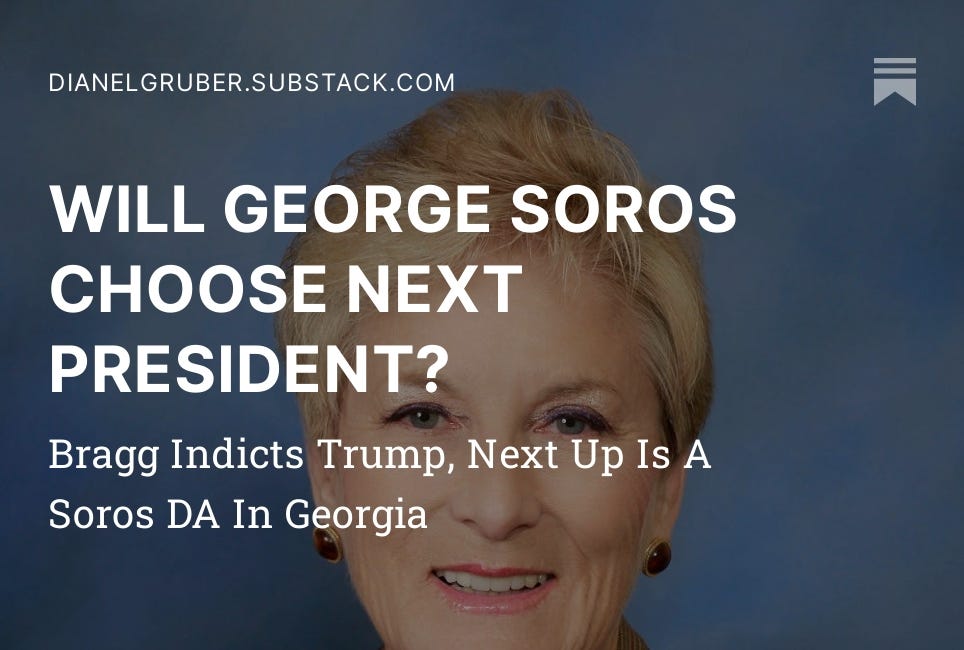 WILL GEORGE SOROS CHOOSE NEXT PRESIDENT?