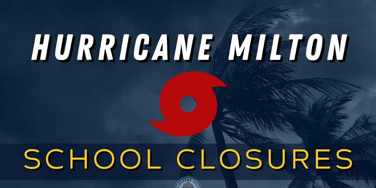 Manatee County Schools Close, Convert to Storm Shelters Amid Severe Weather Threat