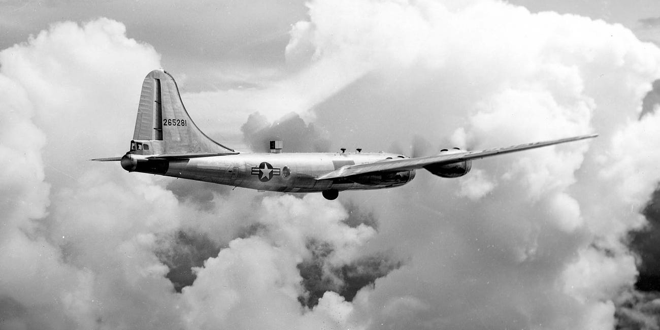 In the 1950s, U.S. Air Force Crews In Old World War II Bombers Deliberately Flew Into Radioactive Winds From Nuclear Blasts