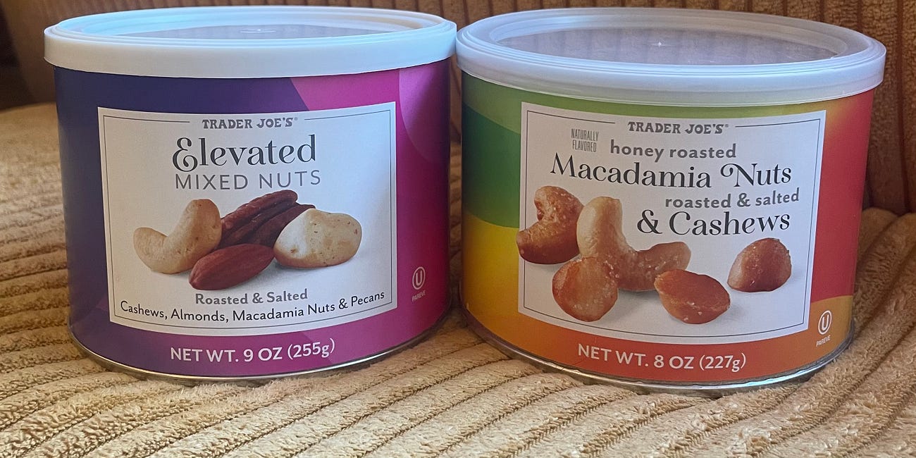 Trader Joe's Tuesday Treats: Fancy Nuts Face-off