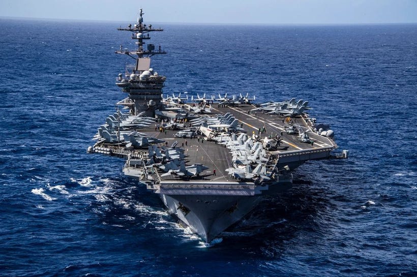 U.S. Operations in the Middle East: USS Harry S. Truman, USS Carl Vinson, and Friendship 25 Exercise
