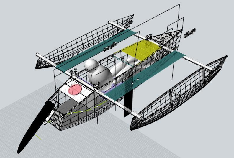 Small Multihull Free Boat Plan