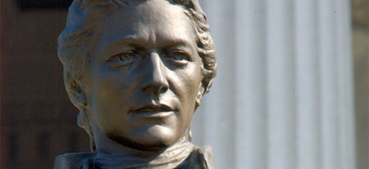 America at Her Best Is Hamiltonian