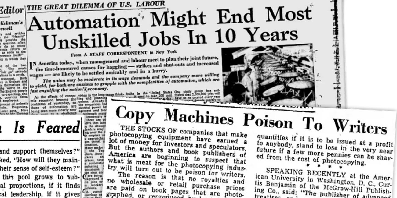 Robots Have Been About to Take All the Jobs for 100 Years
