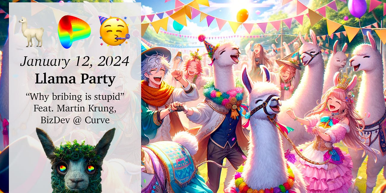 January 12, 2024: Llama Party 🦙🥳