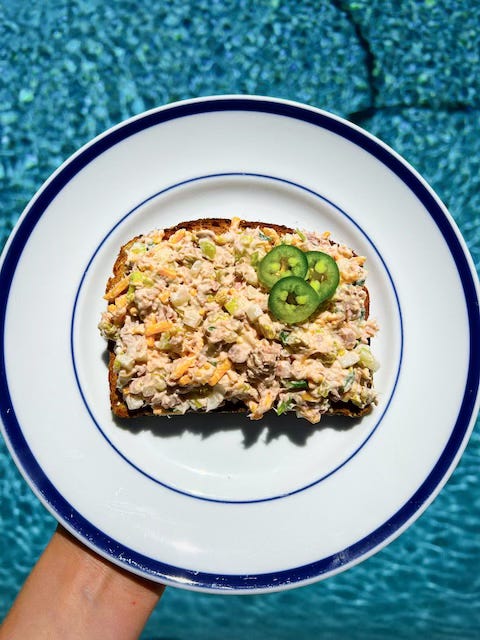 Jalapeño Popper Tuna Salad 