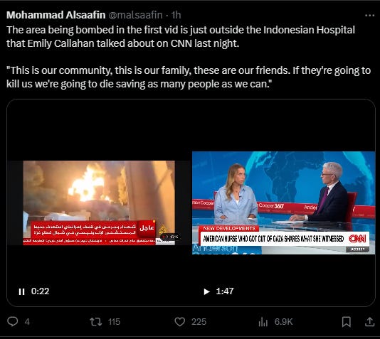 CNN, Indonesian Hospital in Gaza, Emily Callahan