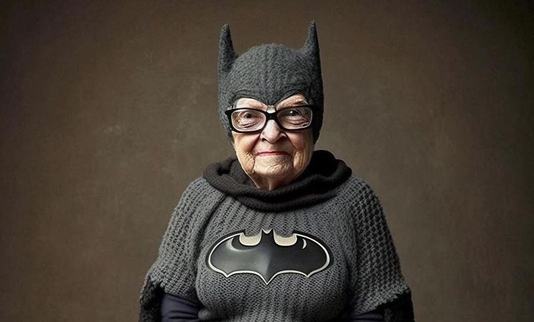 Knitting, AI and the Gotham Grannies