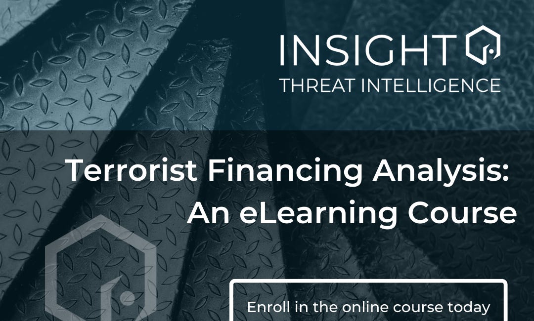 Terrorist Financing Analysis Course: closing to new students in February 2024