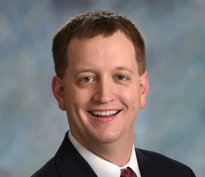 Rhoden puts South Dakota state senator behind bench 