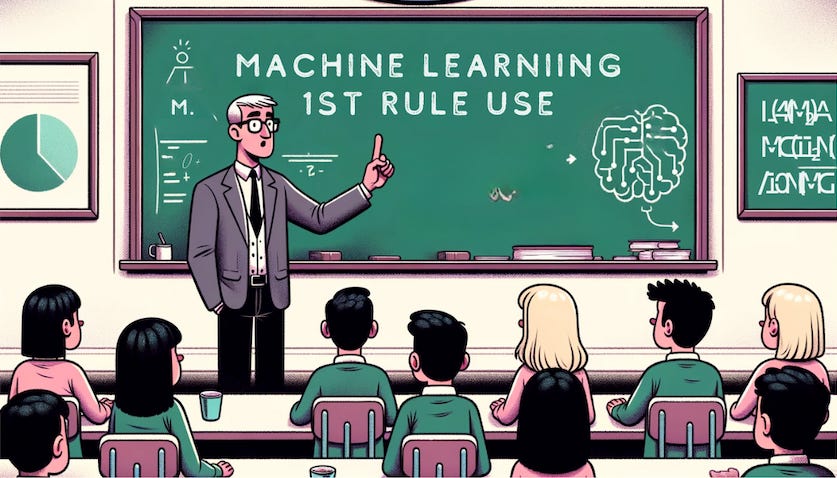 1st Rule of Machine Learning