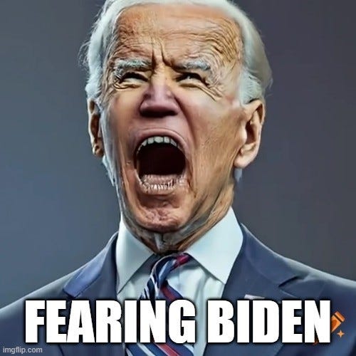 Fearing Biden