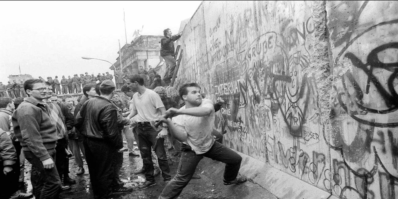 Bravery That Broke the Berlin Wall