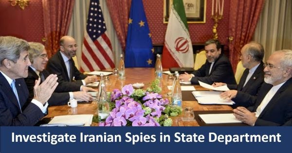 Iranian Spies Infiltrating Our State Department