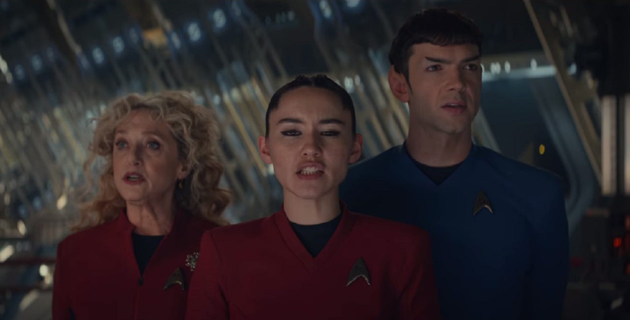 'Star Trek: Strange New Worlds' EPs Talk Most Unusual, So Peculiar Stories From "Subspace Rhapsody"