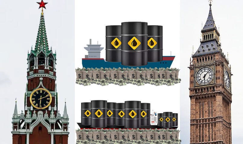 Who is sponsoring putin? UK: £569 milioni per il petrolio russo sanzionato