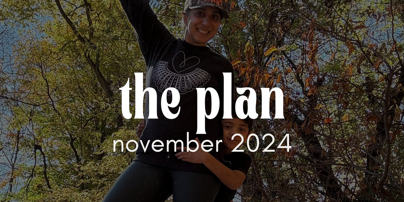 the plan - november 2024