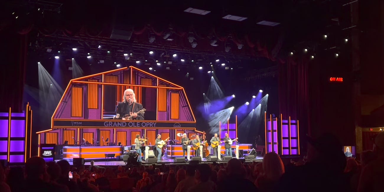 Buttermilk and Crackers: Catching Riders in the Sky and Ricky Skaggs at the Grand Ole Opry