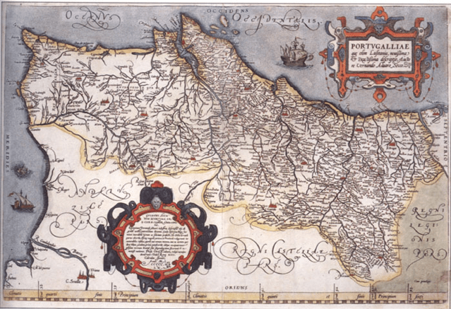 O primeiro mapa de Portugal