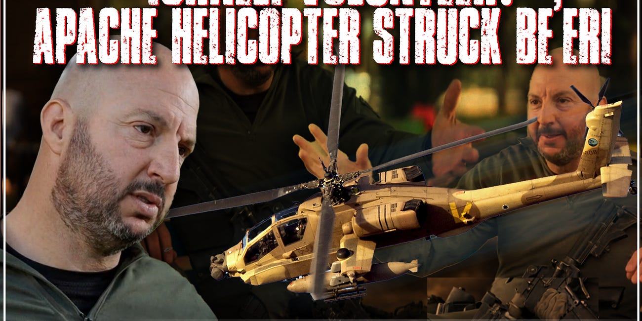 Israeli volunteer: Apache helicopter fired into Kibbutz Be’eri 