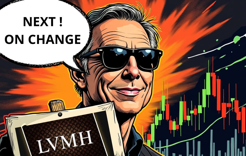 LVMH secoue la direction… et son cours secoue les traders