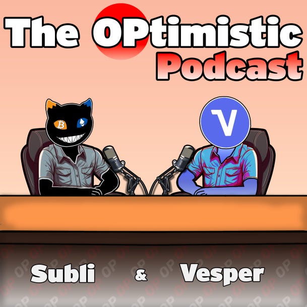The 🔴Optimistic Podcast #24: Vesper & Metronome (Written notes available)