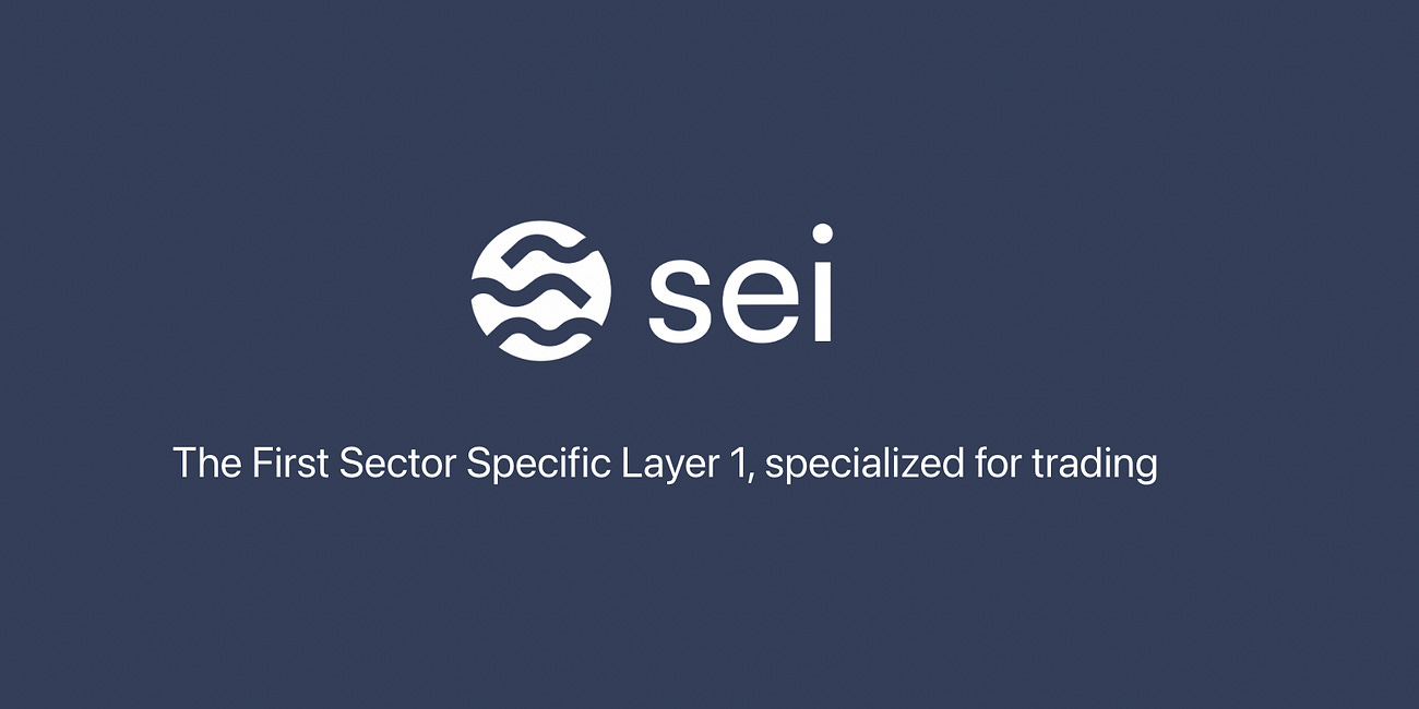 【Sei】分散型ナスダックを実現！？DeFiに特化した半汎用型L1チェーン