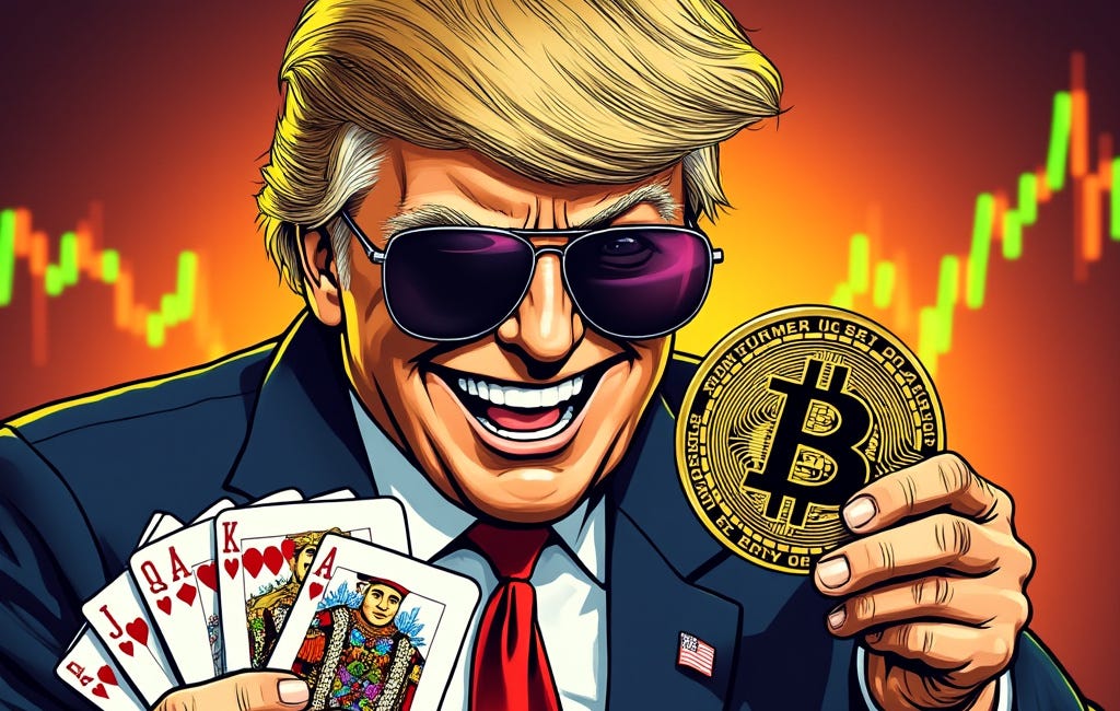 Trump veut HODL 1 million de Bitcoins... et toi, t'as toujours peur d'investir 50 € ?