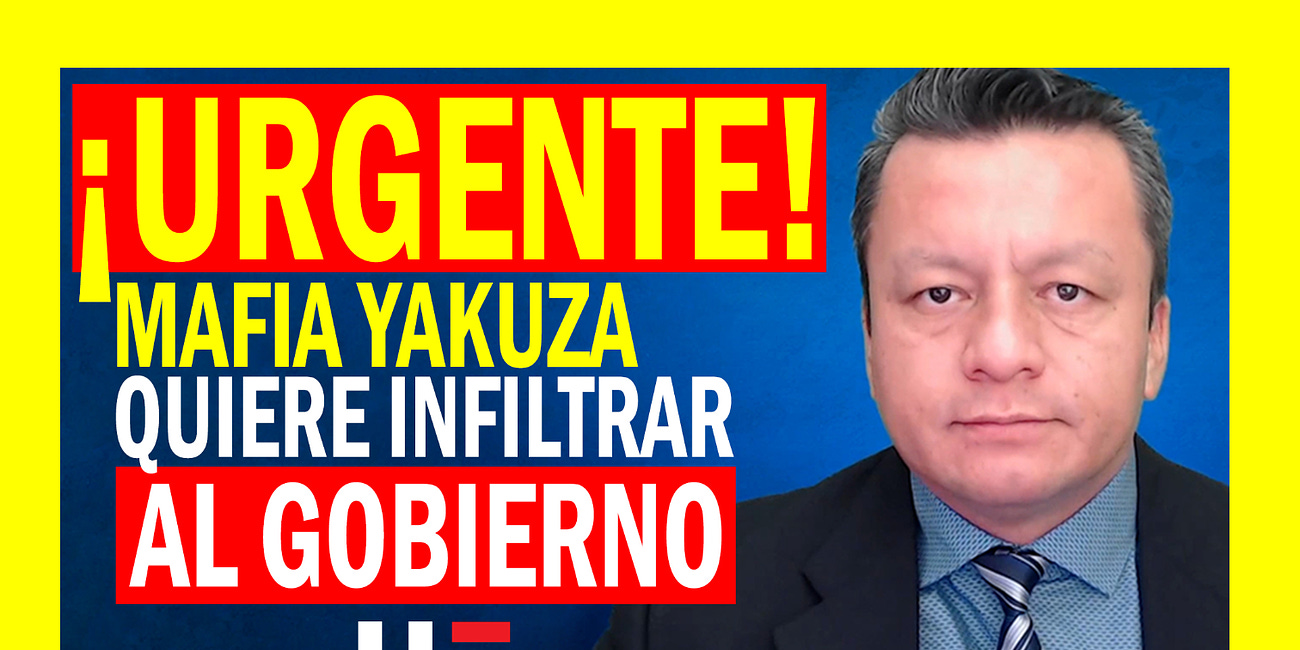 ¡URGENTE! Mafia Japonesa Yakuza quiere infiltrar al gobierno colombiano