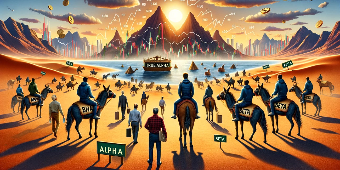 Re: Investing - Is Alpha a Mirage in a Desert of Beta?