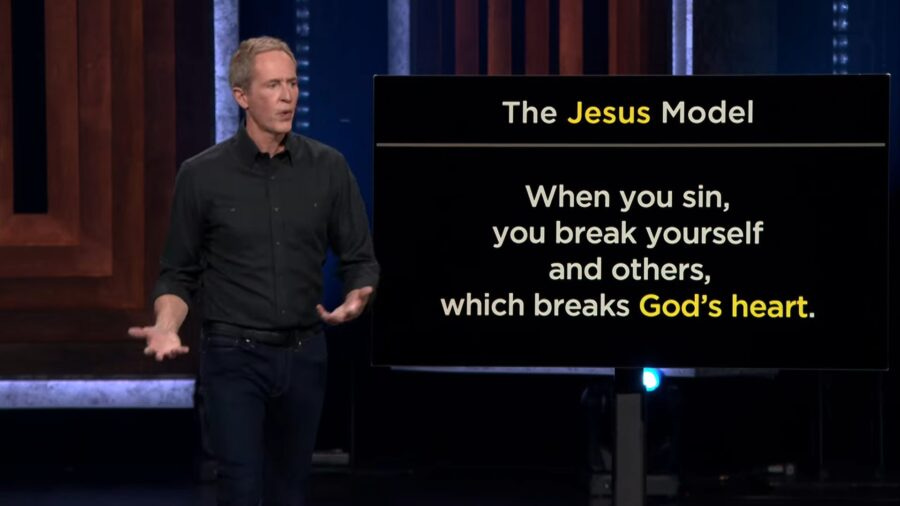 Andy Stanley’s New Sermon Offers Up a Curious Definition of Sin